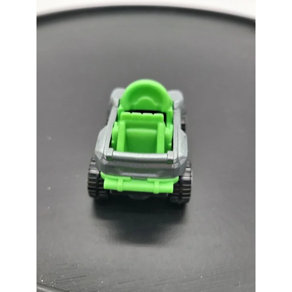 2017  Hot  Wheels BOGZILLA Green & Gray 1:64 DIiecast Car  with Black & White